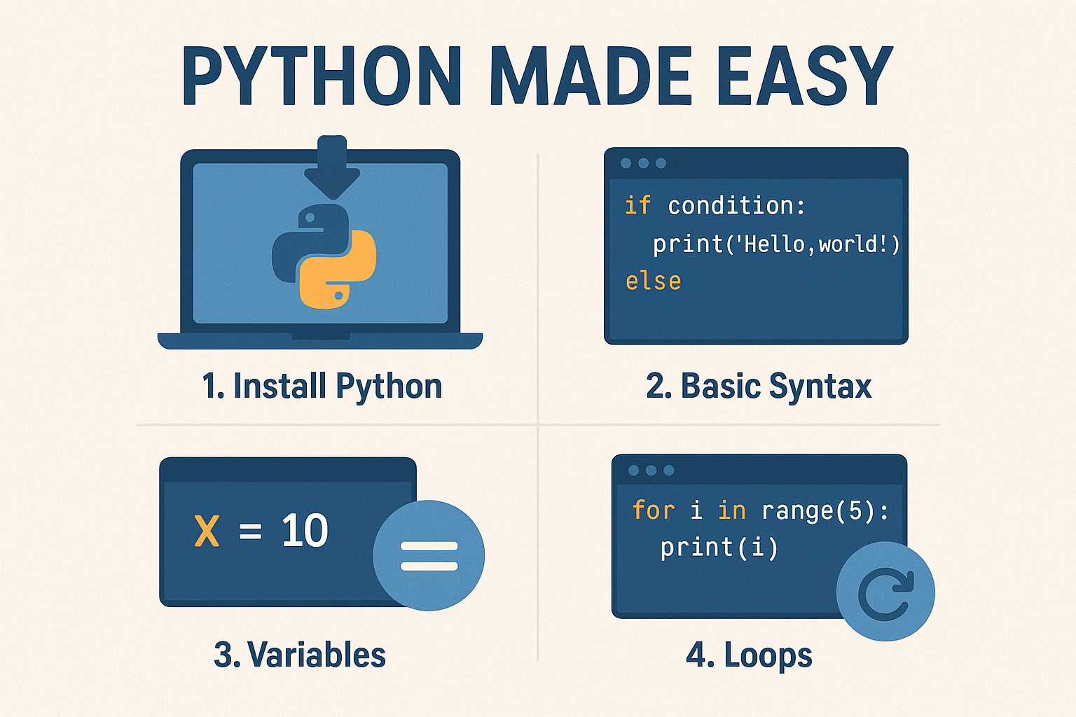Comprehensive Python Programming Guide